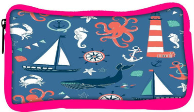 

Snoogg Eco Friendly Canvas Set Of 4 Nautical Cards Student Pen Pencil Case Coin Purse Pouch Cosmetic Makeup Bag (PINK) Pouch(Multicolor)