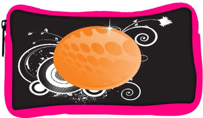 

Snoogg Eco Friendly Canvas Abstract Floral Frame Background Student Pen Pencil Case Coin Purse Pouch Cosmetic Makeup Bag (PINK) Pouch(Multicolor)