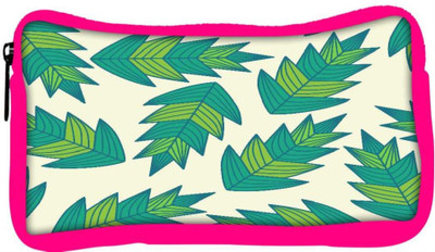

Snoogg Eco Friendly Canvas A Seamless Leaf Pattern Student Pen Pencil Case Coin Purse Pouch Cosmetic Makeup Bag (PINK) Pouch(Multicolor)