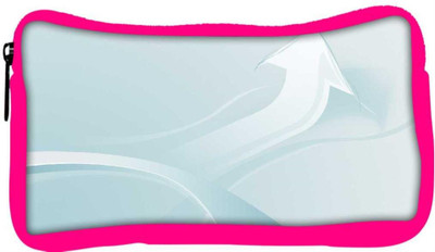 

Snoogg Eco Friendly Canvas White Arrow Designer Student Pen Pencil Case Coin Purse Pouch Cosmetic Makeup Bag (PINK) Pouch(Multicolor)
