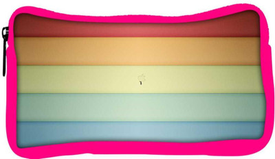 

Snoogg Eco Friendly Canvas Apple Wallpaper Designer Student Pen Pencil Case Coin Purse Pouch Cosmetic Makeup Bag (PINK) Pouch(Multicolor)