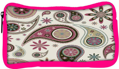

Snoogg Eco Friendly Canvas Amazed Pattern Designer Student Pen Pencil Case Coin Purse Pouch Cosmetic Makeup Bag (PINK) Pouch(Multicolor)