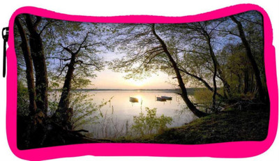 

Snoogg Eco Friendly Canvas Boats In River Designer Student Pen Pencil Case Coin Purse Pouch Cosmetic Makeup Bag (PINK) Pouch(Multicolor)
