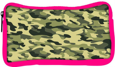 

Snoogg Eco Friendly Canvas Camo Green Military 2764 Student Pen Pencil Case Coin Purse Pouch Cosmetic Makeup Bag (PINK) Pouch(Multicolor)