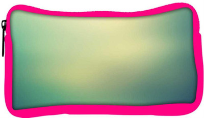

Snoogg Eco Friendly Canvas Lite Green Background Design Designer Student Pen Pencil Case Coin Purse Pouch Cosmetic Makeup Bag (PINK) Pouch(Multicolor)