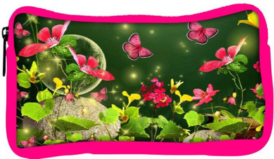 

Snoogg Eco Friendly Canvas Fireflies And Butterflies 2629 Student Pen Pencil Case Coin Purse Pouch Cosmetic Makeup Bag (PINK) Pouch(Multicolor)