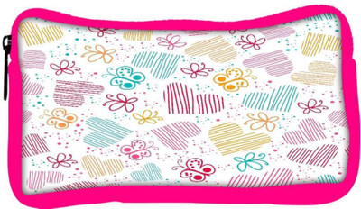 

Snoogg Eco Friendly Canvas Abstract Pouch(Multicolor)
