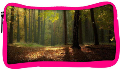 

Snoogg Eco Friendly Canvas Bamboo Tree Designer Student Pen Pencil Case Coin Purse Pouch Cosmetic Makeup Bag (PINK) Pouch(Multicolor)