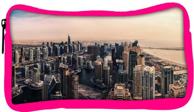 

Snoogg Eco Friendly Canvas Amazing View Of Dubai Designer Student Pen Pencil Case Coin Purse Pouch Cosmetic Makeup Bag (PINK) Pouch(Multicolor)