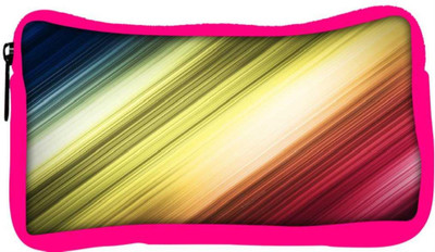 

Snoogg Eco Friendly Canvas Light Aurora Abstract Designer Student Pen Pencil Case Coin Purse Pouch Cosmetic Makeup Bag (PINK) Pouch(Multicolor)