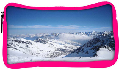 

Snoogg Eco Friendly Canvas Snow Area Designer Student Pen Pencil Case Coin Purse Pouch Cosmetic Makeup Bag (PINK) Pouch(Multicolor)