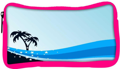 

Snoogg Eco Friendly Canvas Summer Background With Palm Tree And Blue Wave Student Pen Pencil Case Coin Purse Pouch Cosmetic Makeup Bag (PINK) Pouch(Multicolor)