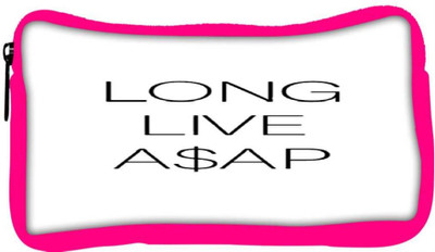 

Snoogg Eco Friendly Canvas Long Live Asap Student Pen Pencil Case Coin Purse Pouch Cosmetic Makeup Bag (PINK) Pouch(Multicolor)