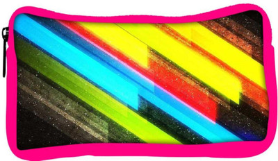 

Snoogg Eco Friendly Canvas Colourful Lightning Student Pen Pencil Case Coin Purse Pouch Cosmetic Makeup Bag (PINK) Pouch(Multicolor)