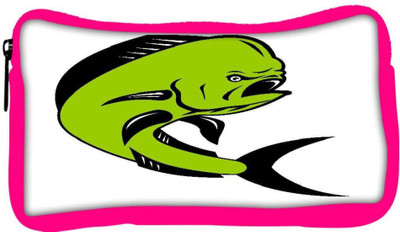 

Snoogg Eco Friendly Canvas Dorado Dolphin Fish Mahi Mahi Jumping Student Pen Pencil Case Coin Purse Pouch Cosmetic Makeup Bag (PINK) Pouch(Multicolor)