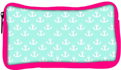 

Snoogg Eco Friendly Canvas Light Blue Nautica Anchor Student Pen Pencil Case Coin Purse Pouch Cosmetic Makeup Bag (PINK) Pouch(Multicolor)