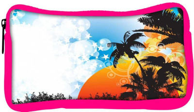 

Snoogg Eco Friendly Canvas Tropical Design Student Pen Pencil Case Coin Purse Pouch Cosmetic Makeup Bag (PINK) Pouch(Multicolor)