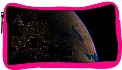 

Snoogg Eco Friendly Canvas Earth Filled With Water Designer Student Pen Pencil Case Coin Purse Pouch Cosmetic Makeup Bag (PINK) Pouch(Multicolor)