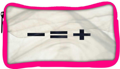 

Snoogg Eco Friendly Canvas Math Of Life Student Pen Pencil Case Coin Purse Pouch Cosmetic Makeup Bag (PINK) Pouch(Multicolor)