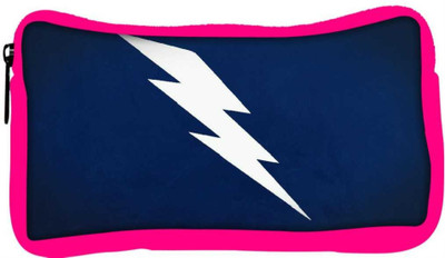 

Snoogg Eco Friendly Canvas White Lightning Vector Designer Student Pen Pencil Case Coin Purse Pouch Cosmetic Makeup Bag (PINK) Pouch(Multicolor)