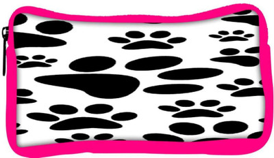 

Snoogg Eco Friendly Canvas Dog Stamps Student Pen Pencil Case Coin Purse Pouch Cosmetic Makeup Bag (PINK) Pouch(Multicolor)
