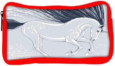 

Snoogg Eco Friendly Canvas Unicorn 2824 Student Pen Pencil Case Coin Purse Pouch Cosmetic Makeup Bag (RED) Pouch(Multicolor)