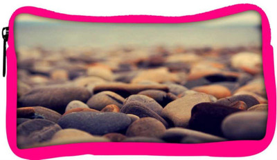

Snoogg Eco Friendly Canvas Stones Near The Sea Designer Student Pen Pencil Case Coin Purse Pouch Cosmetic Makeup Bag (PINK) Pouch(Multicolor)
