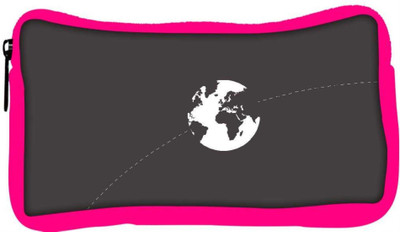 

Snoogg Eco Friendly Canvas Earth Designer Student Pen Pencil Case Coin Purse Pouch Cosmetic Makeup Bag (PINK) Pouch(Multicolor)