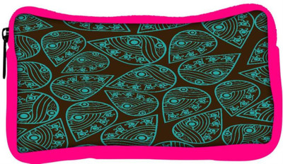 

Snoogg Eco Friendly Canvas Green Pattern Leaves Designer Student Pen Pencil Case Coin Purse Pouch Cosmetic Makeup Bag (PINK) Pouch(Multicolor)