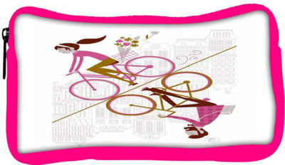 

Snoogg Eco Friendly Canvas Mirror Cycling 2557 Student Pen Pencil Case Coin Purse Pouch Cosmetic Makeup Bag (PINK) Pouch(Multicolor)