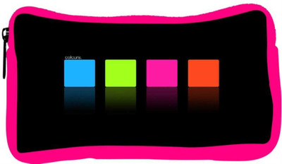 

Snoogg Eco Friendly Canvas Colours Designer Student Pen Pencil Case Coin Purse Pouch Cosmetic Makeup Bag (PINK) Pouch(Multicolor)