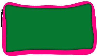 

Snoogg Eco Friendly Canvas Plain Green Designer Student Pen Pencil Case Coin Purse Pouch Cosmetic Makeup Bag (PINK) Pouch(Multicolor)