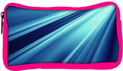 

Snoogg Eco Friendly Canvas Abstract Blue Pattern Design Designer Student Pen Pencil Case Coin Purse Pouch Cosmetic Makeup Bag (PINK) Pouch(Multicolor)