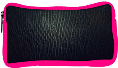 

Snoogg Eco Friendly Canvas Snake Skin Designer Student Pen Pencil Case Coin Purse Pouch Cosmetic Makeup Bag (PINK) Pouch(Multicolor)
