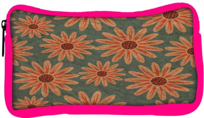 

Snoogg Eco Friendly Canvas Colorful Floral Pattern In Cartoon Style Texture With Flowers Endless Flora Student Pen Pencil Case Coin Purse Pouch Cosmetic Makeup Bag (PINK) Pouch(Multicolor)