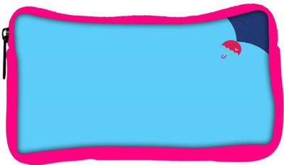

Snoogg Eco Friendly Canvas Rainbow Color Design Designer Student Pen Pencil Case Coin Purse Pouch Cosmetic Makeup Bag (PINK) Pouch(Multicolor)