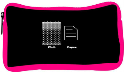 

Snoogg Eco Friendly Canvas Wallpaper Designer Student Pen Pencil Case Coin Purse Pouch Cosmetic Makeup Bag (PINK) Pouch(Multicolor)