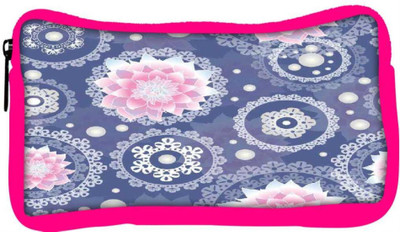 

Snoogg Eco Friendly Canvas Delightful Flower Pattern Cute Student Pen Pencil Case Coin Purse Pouch Cosmetic Makeup Bag (PINK) Pouch(Multicolor)