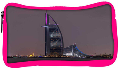 

Snoogg Eco Friendly Canvas Black Sea Designer Student Pen Pencil Case Coin Purse Pouch Cosmetic Makeup Bag (PINK) Pouch(Multicolor)