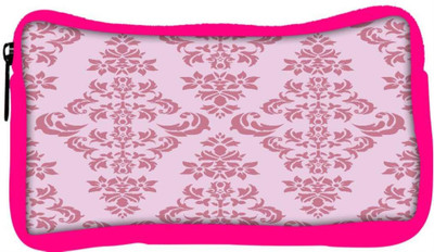 

Snoogg Eco Friendly Canvas Pink Floral Pattern Designer Student Pen Pencil Case Coin Purse Pouch Cosmetic Makeup Bag (PINK) Pouch(Multicolor)