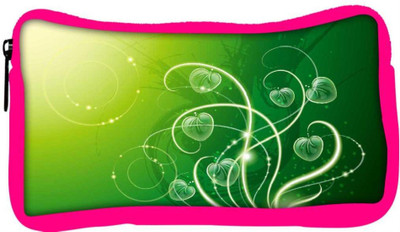 

Snoogg Eco Friendly Canvas Green Leaves Designer Student Pen Pencil Case Coin Purse Pouch Cosmetic Makeup Bag (PINK) Pouch(Multicolor)