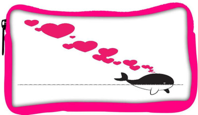 

Snoogg Eco Friendly Canvas Abstract Illustration Of Whale With Hearts Student Pen Pencil Case Coin Purse Pouch Cosmetic Makeup Bag (PINK) Pouch(Multicolor)