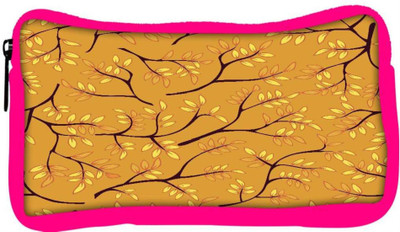 

Snoogg Eco Friendly Canvas A Seamless Pattern With Leaf Student Pen Pencil Case Coin Purse Pouch Cosmetic Makeup Bag (PINK) Pouch(Multicolor)