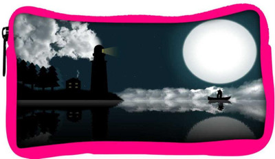 

Snoogg Eco Friendly Canvas Light House Designer Student Pen Pencil Case Coin Purse Pouch Cosmetic Makeup Bag (PINK) Pouch(Multicolor)