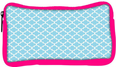 

Snoogg Eco Friendly Canvas Abstract White Pattern Designer Student Pen Pencil Case Coin Purse Pouch Cosmetic Makeup Bag (PINK) Pouch(Multicolor)