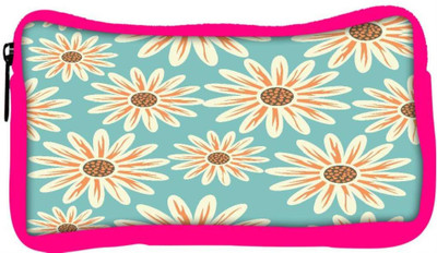 

Snoogg Eco Friendly Canvas Seamless Floral Pattern Flowers Texture Daisy Student Pen Pencil Case Coin Purse Pouch Cosmetic Makeup Bag (PINK) Pouch(Multicolor)