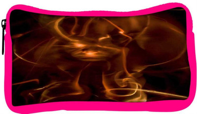 

Snoogg Eco Friendly Canvas Find Yourself Abstract Student Pen Pencil Case Coin Purse Pouch Cosmetic Makeup Bag (PINK) Pouch(Multicolor)