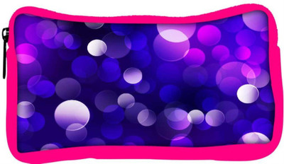 

Snoogg Eco Friendly Canvas Purple Spots Abstract Designer Student Pen Pencil Case Coin Purse Pouch Cosmetic Makeup Bag (PINK) Pouch(Multicolor)