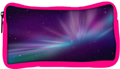 

Snoogg Eco Friendly Canvas Aurora Polar Lights Student Pen Pencil Case Coin Purse Pouch Cosmetic Makeup Bag (PINK) Pouch(Multicolor)