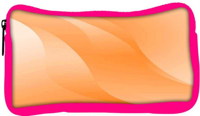

Snoogg Eco Friendly Canvas Flow Design 2376 Student Pen Pencil Case Coin Purse Pouch Cosmetic Makeup Bag (PINK) Pouch(Multicolor)